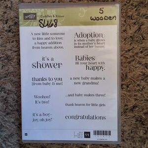 Stampin Up Cuddles and kisses stamps